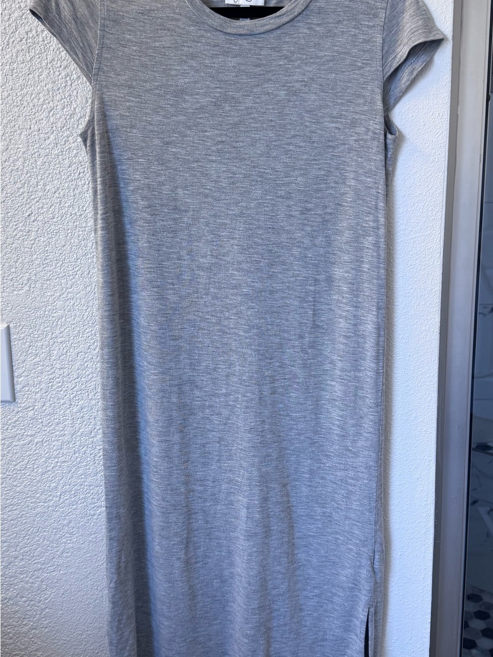Jessica Simpson T-shirt midi dress with side slits